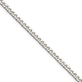 Sterling Silver Polished 5.0mm Curb Chain
